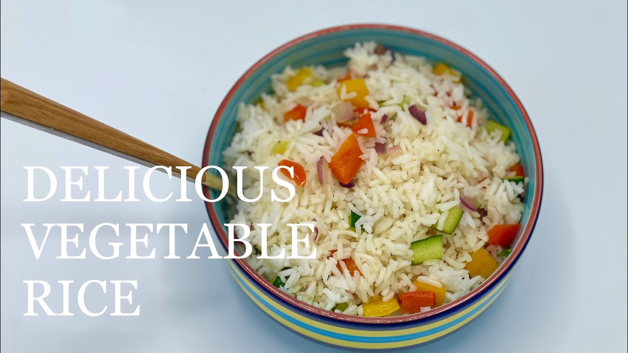 Colourful Delicious Vegetable Rice