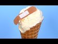 Band-Aid In Ice Cream!