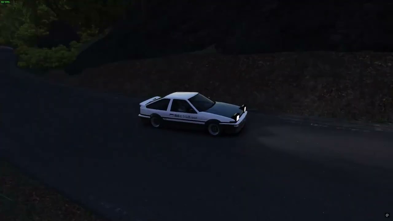 AE-86 80% accurate "Akira Slide"