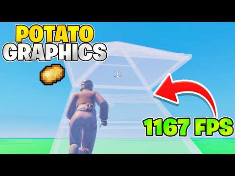 How to Get Potato Graphics in Fortnite 🥔 (2026 Best Settings!)