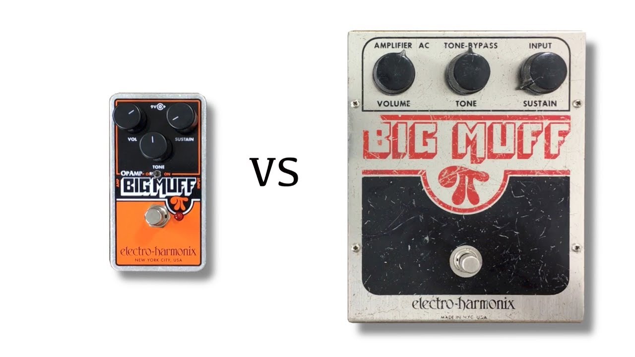 EHX Big Muff Op Amp vs 1978 Big Muff