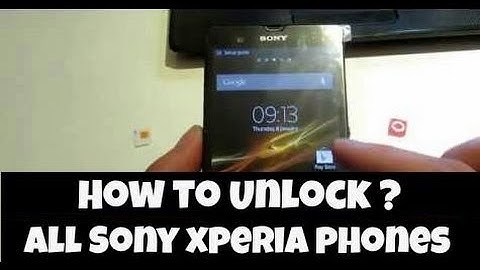 How to Unlock ALL Sony Xperia By Unlock Code From UnlockLocks.COM ??