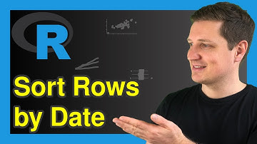 Order Data Frame by Date in R (Example) | Sort Rows of Table / Matrix | as.Date & class Functions