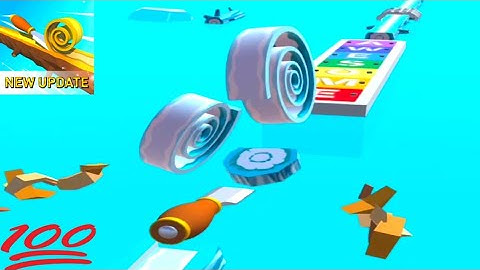 Spiral Roll (Level-All levels) Gameplay Androids iOS New Update Gaming