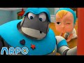 Arpo the Robot | Arpo Rescues Baby From a Vampire!!! | Funny Cartoons for Kids | Arpo and Daniel