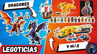 Dragones, Ninjago y muchos anuncios LEGO !! / Legociticas / Minifigs