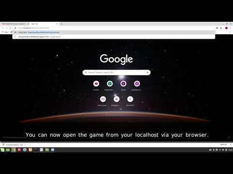Run Simple Pacman with test AI in GNU/Linux via your browser