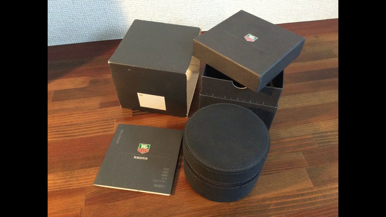 Tag Heuer Vintage Watch Box + FREE SHIPPING YouTube