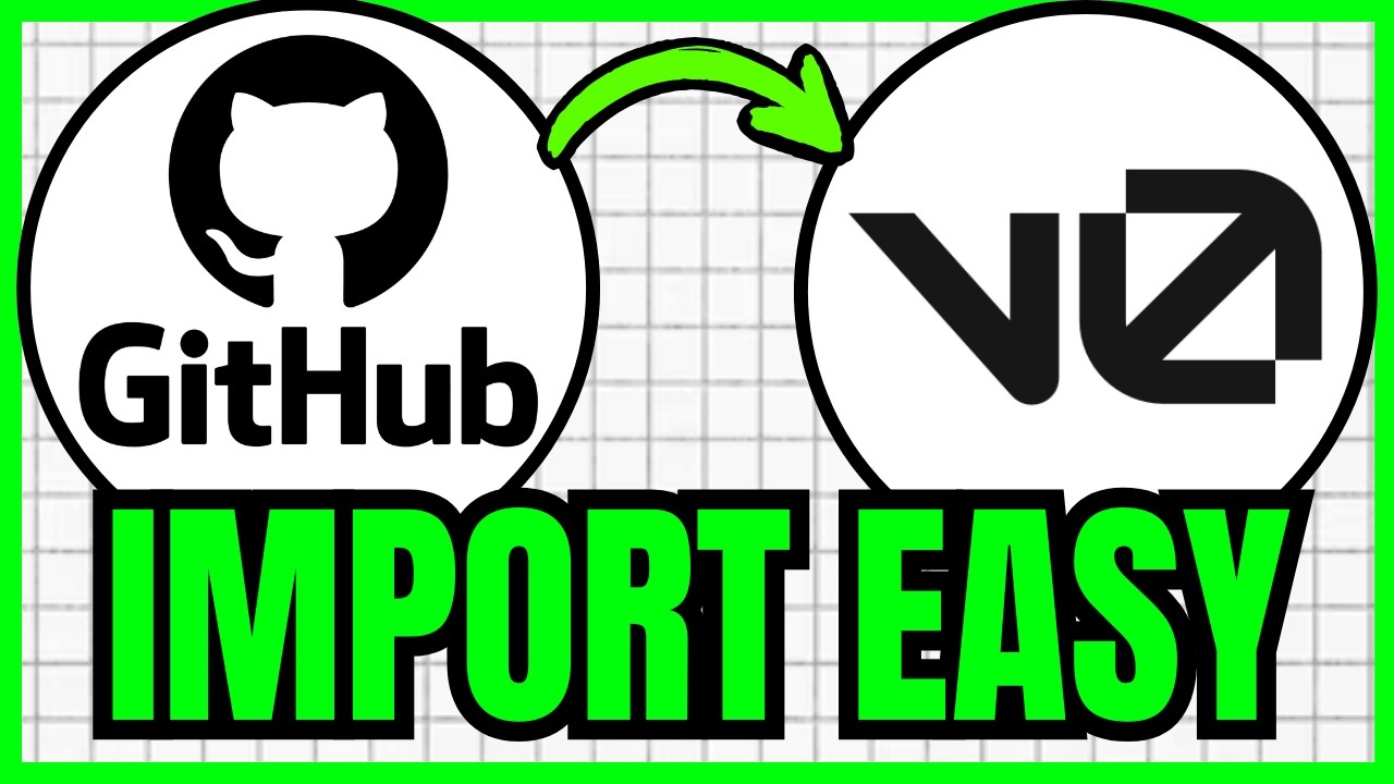 How To IMPORT GitHub Project To v0 By Vercel (QUICK & EASY) 2026 - YouTube