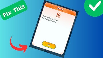How to Fix “an error has occurred” in Pokemon master