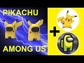 Pikachu among us toy creation 3d print acrylic painting and playing around