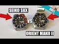 Seiko SKX009 vs Orient Mako 2 | What's The Best Diver Watch Under $200?