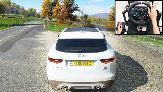 Jaguar F-PACE - Forza Horizon 4 | Logitech g29 gameplay screenshot 4