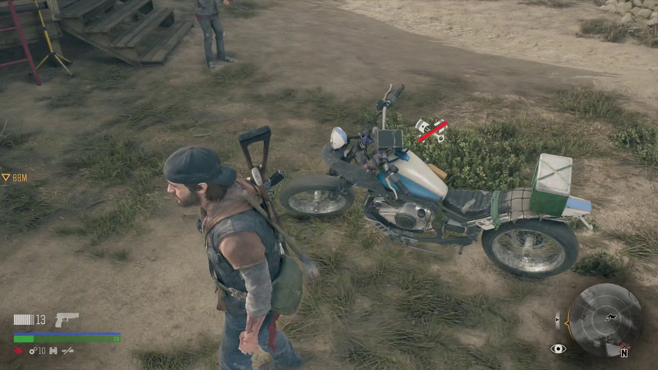 Days Gone Bike Appears at Hot Springs Camp YouTube