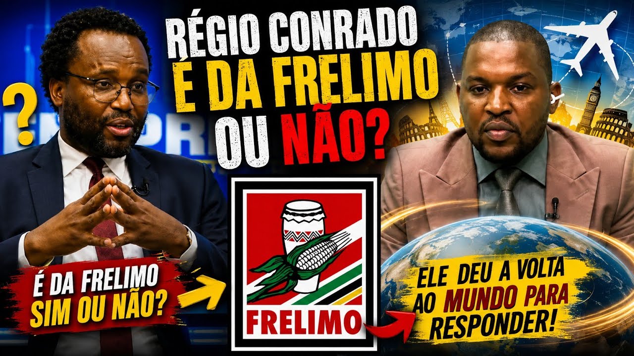 "CONRADO É OU NÃO DA FRELIMO?" LEVOU UMA HORA PARA RESPONDER ALGO SIMPLES!