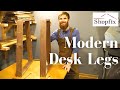 How to Build Modern Desk Legs