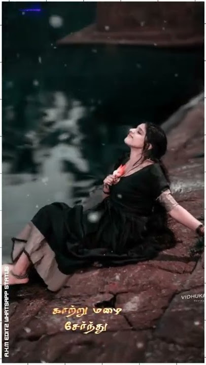 sollathan ninaikkiren sollamal thavikkiren | #lovestatus #k.schithra | # akm editz WhatsApp status