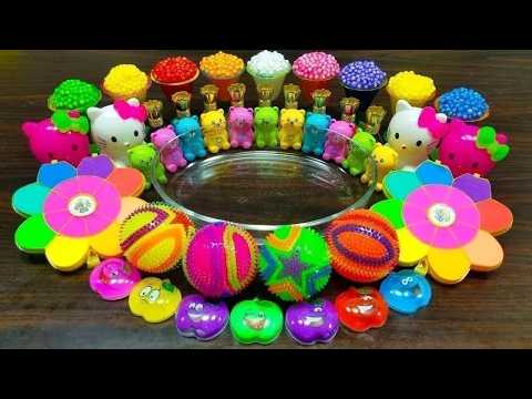 Mixing foam and clay with store-bought slime | Relaxing slime videos ! Alex slime !!!