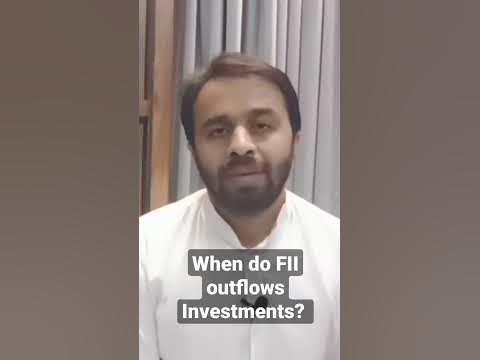 #FII Investments Outflows - YouTube