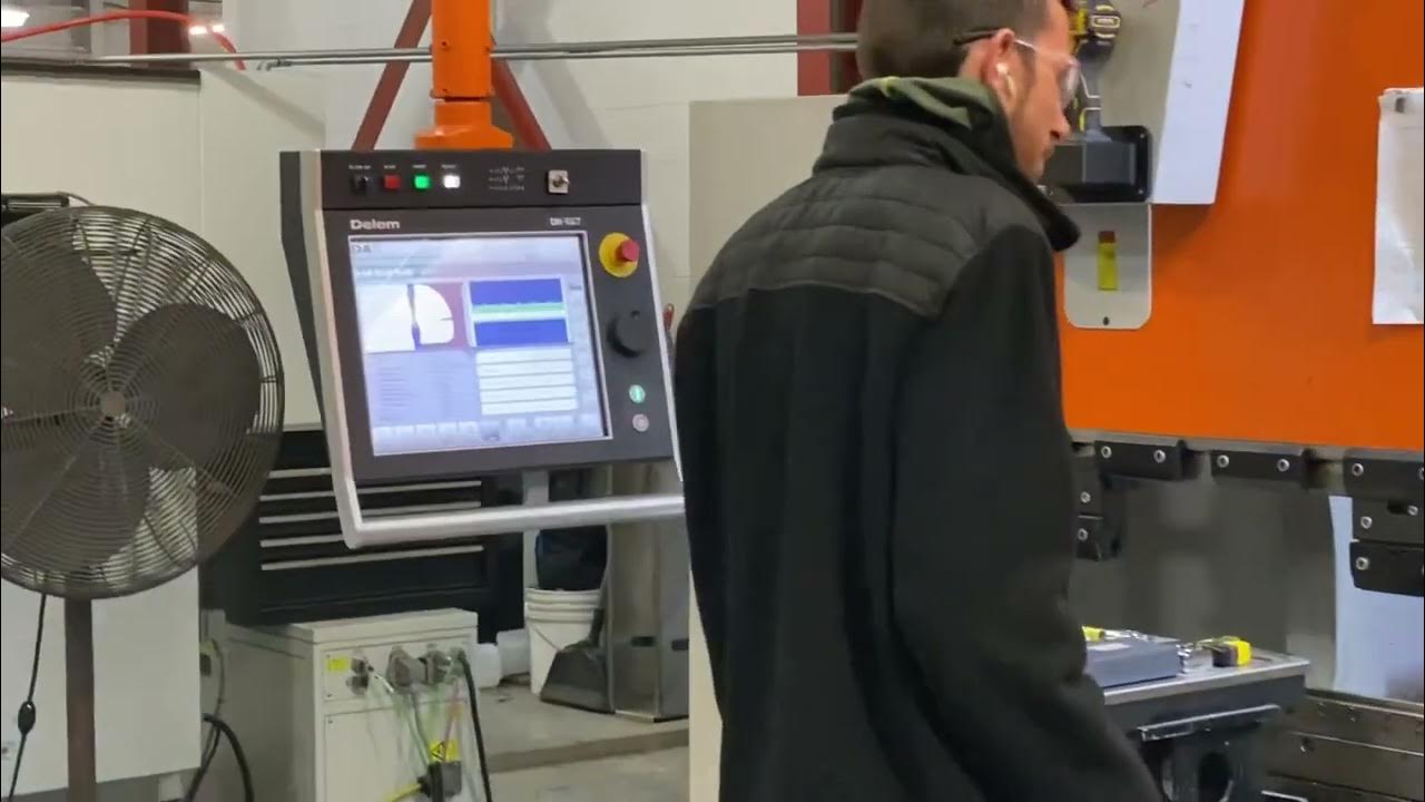 Ermak Press Brake YouTube
