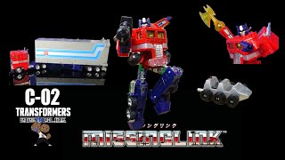 Transformers C-01 Missing Link Convoy Optimus Prime video review