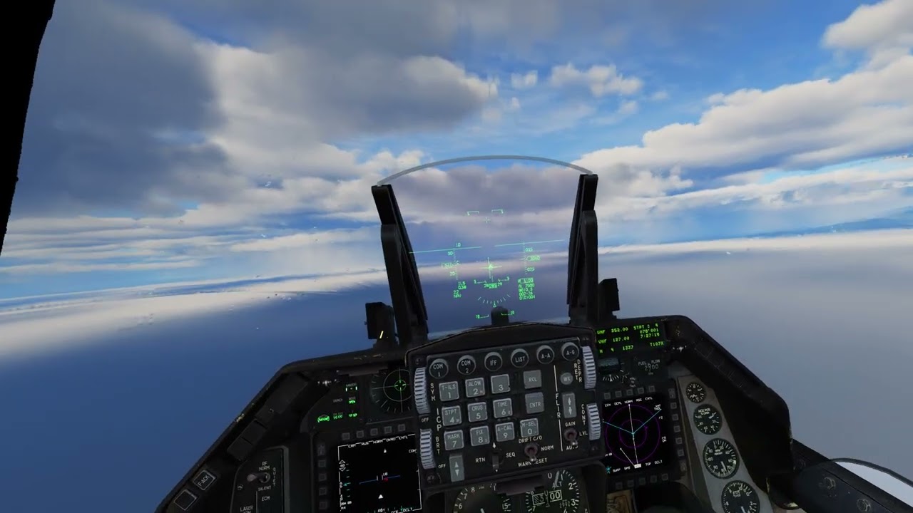 DCS  -F16- ILS  LANDING