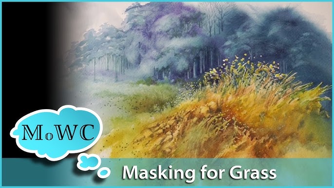 Top Tips for Using Masking Fluid — Louise De Masi Watercolour Artist