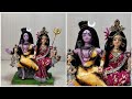 Complete shiv pariwaar making step by step || Shivratri special || shiv parwati ji || Day2day craft