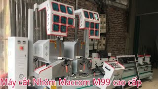 New - Máy Cắt Nhôm 2 Đầu Maccom M99 Cao Cấp 2022