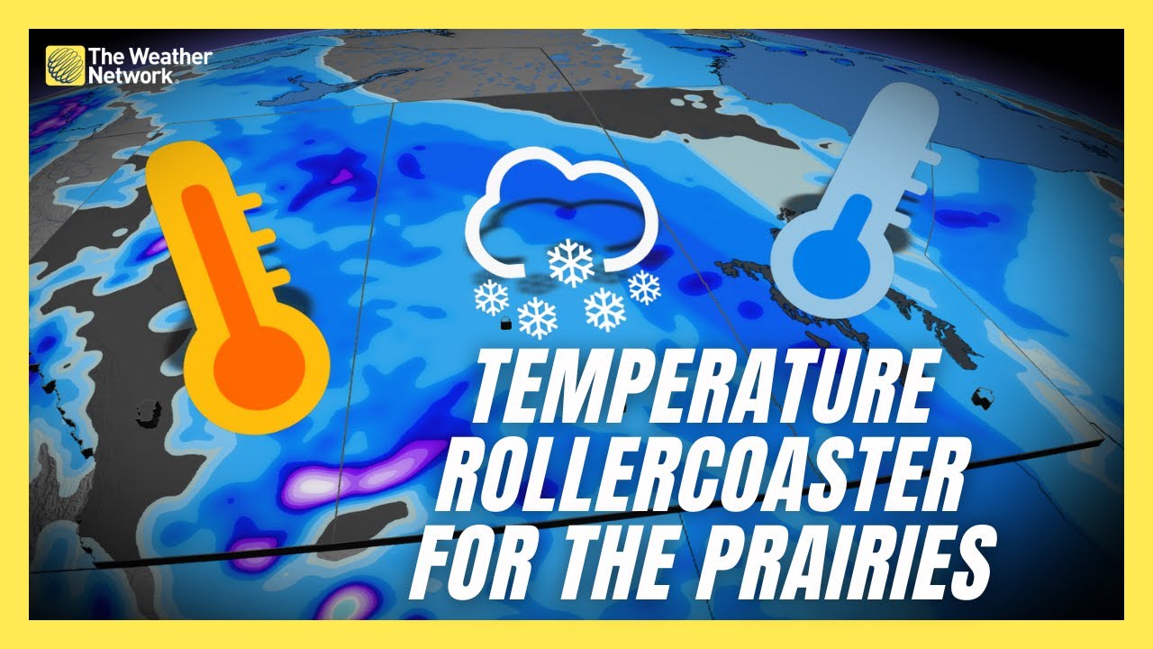 Snow Sneaks In As Major Temperature Rollercoaster Hits The Prairies | # ...
