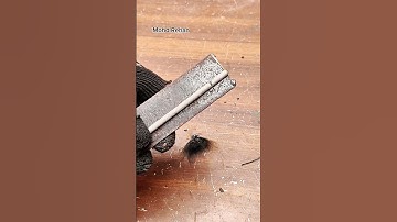 The secret of connecting three angle iron rods that not many welders know about