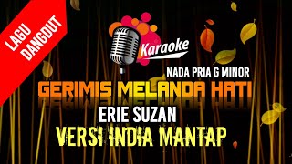 Karaoke Gerimis Melanda Hati Erie Suzan Nada Pria Gm