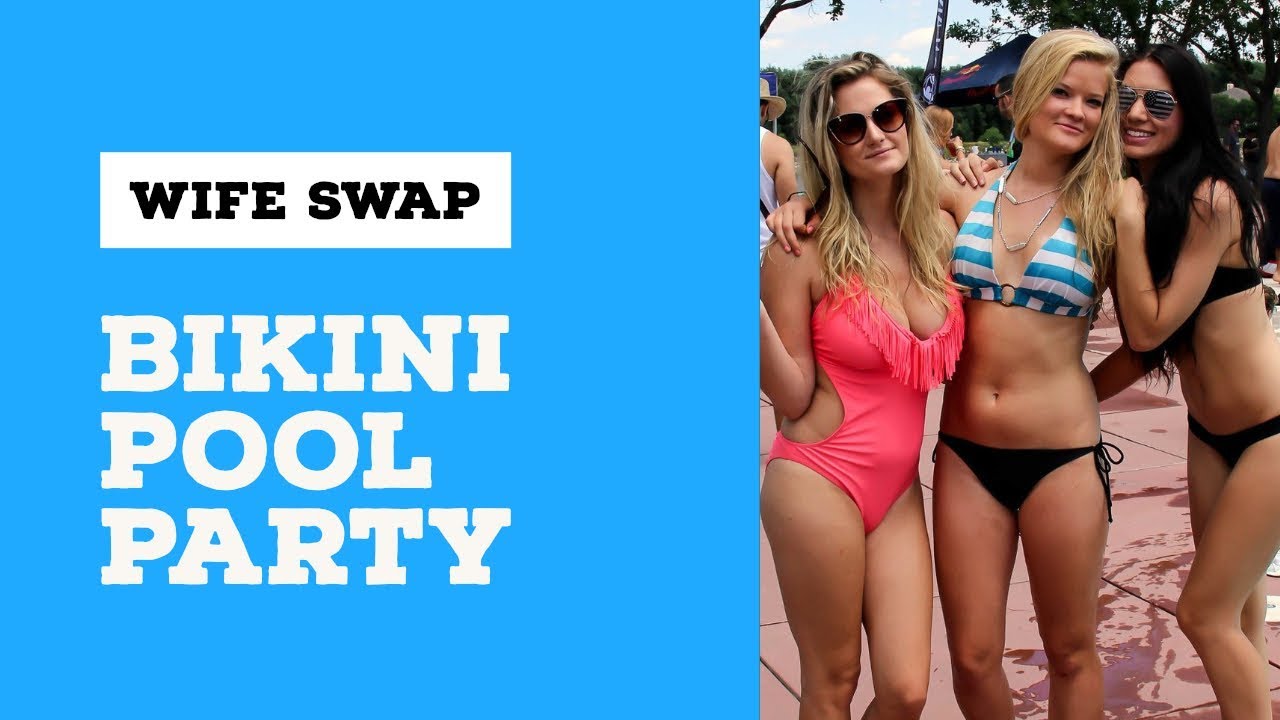 Wife Swapping Swingers Pool Party photo