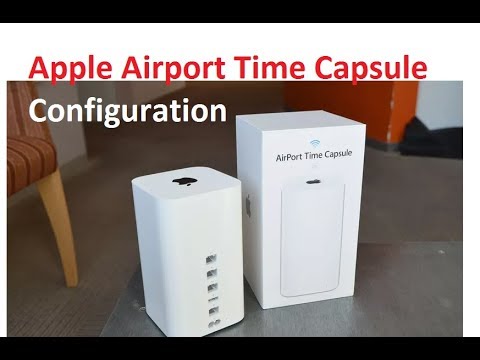 Apple AirPort Time Capsule 802.11AC 2TB Configuration