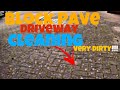 Block Pave Driveway Cleaning | Very Dirty |