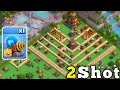 Best Way To 2 Shot Max Capital Peak in Clan Capital 