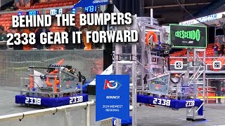 Behind the Bumpers | 2338 Gear it Forward | CRESCENDO FRC Robot