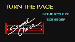 Bob Seger  Turn The Page Karaoke