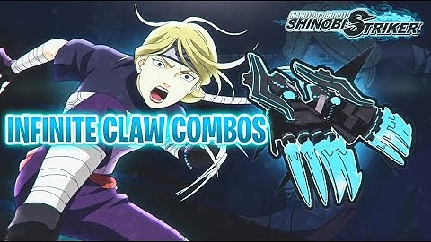 The Most Over Powered Infinite Combo in Shinobi Strikers *New Chakra Claws Infinite Combos!*