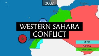 The Western Sahara Conflict  Evolution on a Map