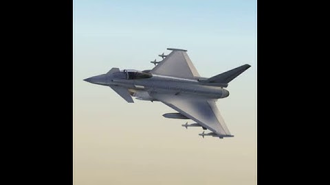 Eurofighter Typhoon 3D model from CGTrader.com