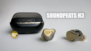 SOUNDPEATS H3 ASMR - Premium Noise-Canceling Earbuds Immersion
