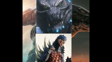 composite Godzilla vs monstrverse #godzilla #shorts