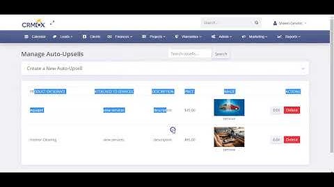 Upsell Automation in OrbisX and CRMOx