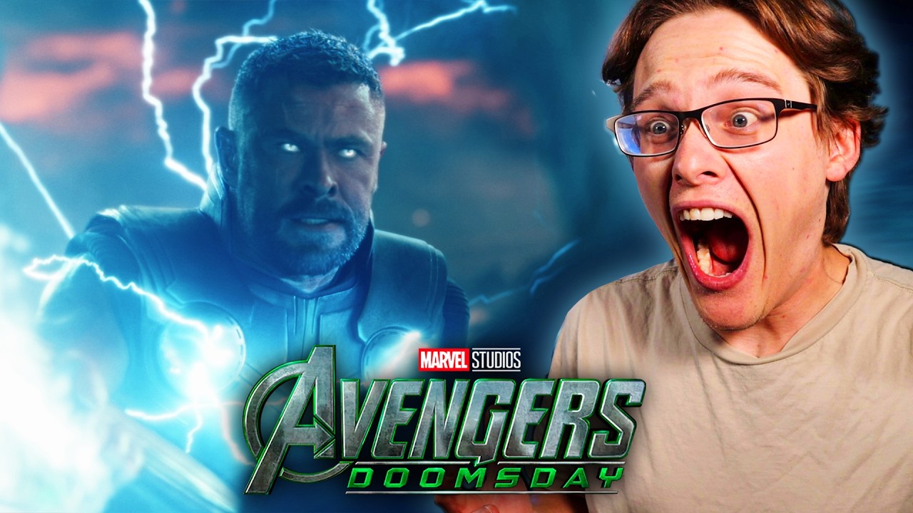 AVENGERS: DOOMSDAY OFFICIAL TRAILER REACTION!!