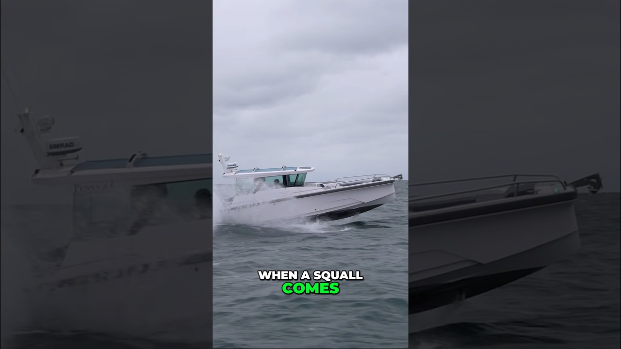 ⁣Axopar Boats Built For ANY Weather