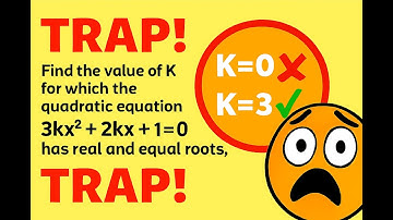 Students Get This WRONG Every Time | K Value Quadratic Equations Hack