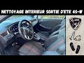 Nettoyage interieur sortie dete avec 4s w 