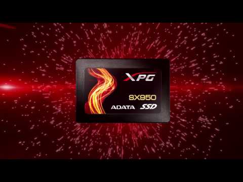 XPG SX950 Solid State Drive - The Spark that Drives Your Games!