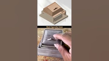 Do you want this? Innovation- Best Luxurious Cigarette case ✅ #cad #solidworks #3ddesign